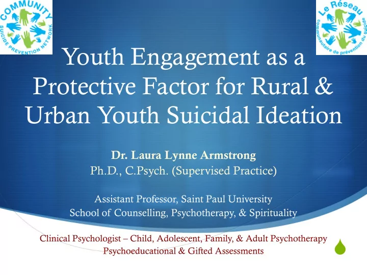 youth engagement as a protective factor for rural urban
