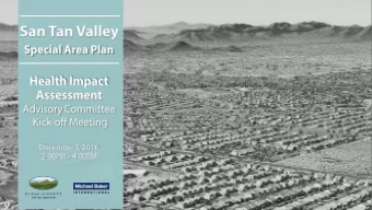 Project Team &amp; HIA Members      Project Purpose &amp; Study Area    Project