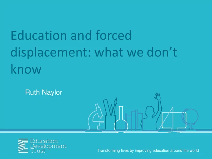 displacement what we don t