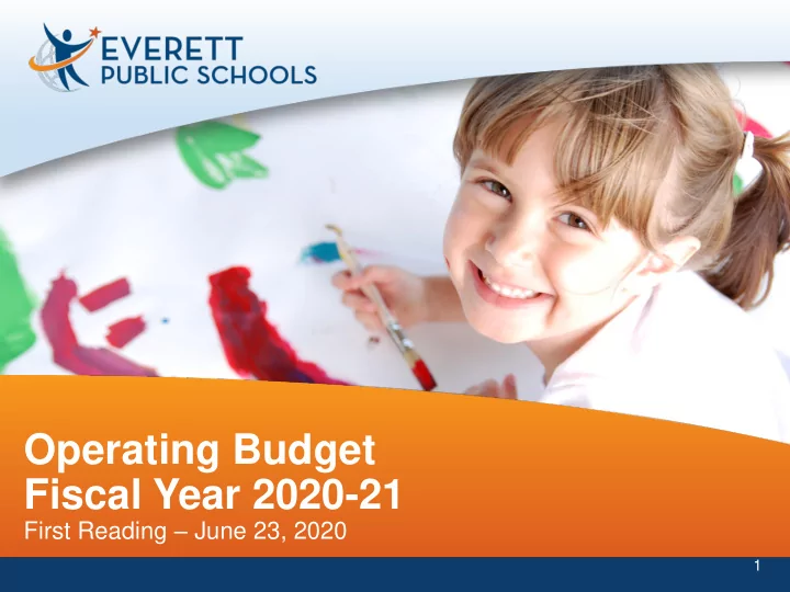 operating budget