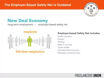The Employer-Based Safety Net is Outdated  Shift in the Workforce  Freelancers Union is Updating