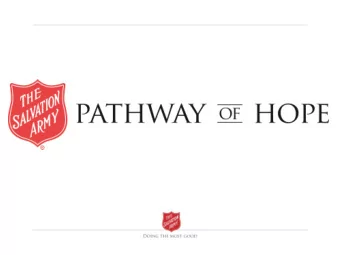 4. Sufficiency  1. Crisis  Help clients break the cycle of repeating  Impact  crises, putting them