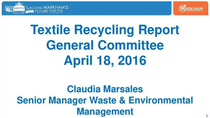 general committee