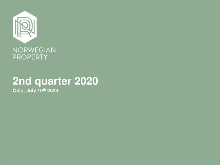 2nd quarter 2020