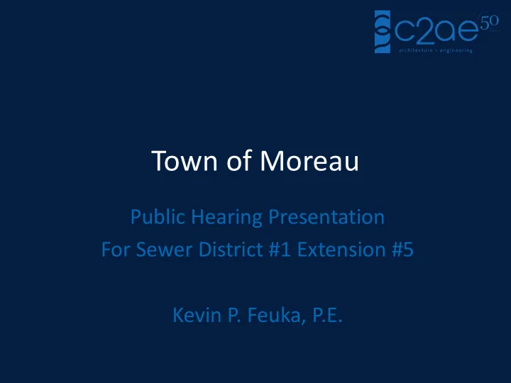 town of moreau
