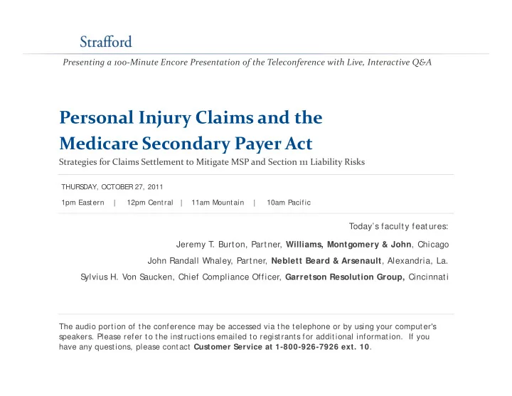 personal injury claims and the personal injury claims and