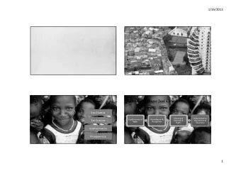 How to Achieve Just Cities?  Marginalization  Equitable  Claiming &amp;  Claiming &amp;