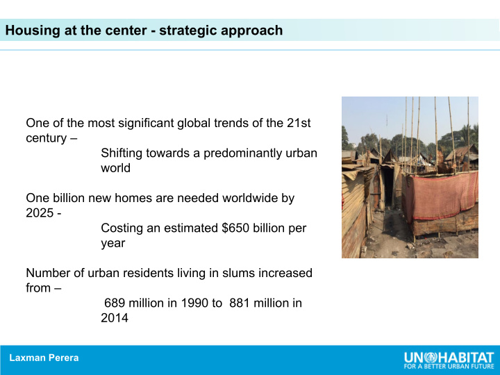 housing at the center strategic approach