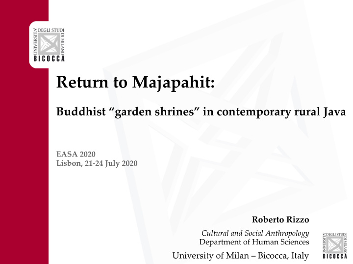 return to majapahit