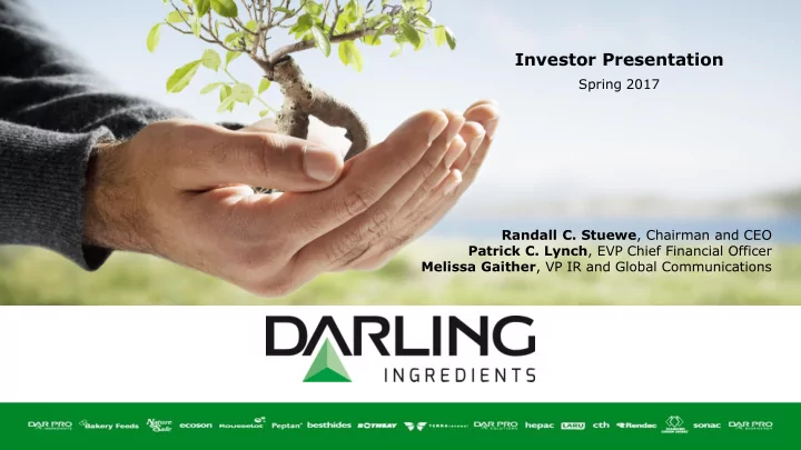investor presentation