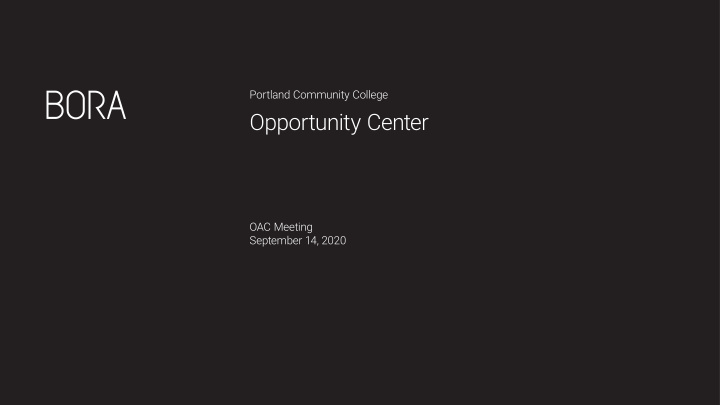 opportunity center