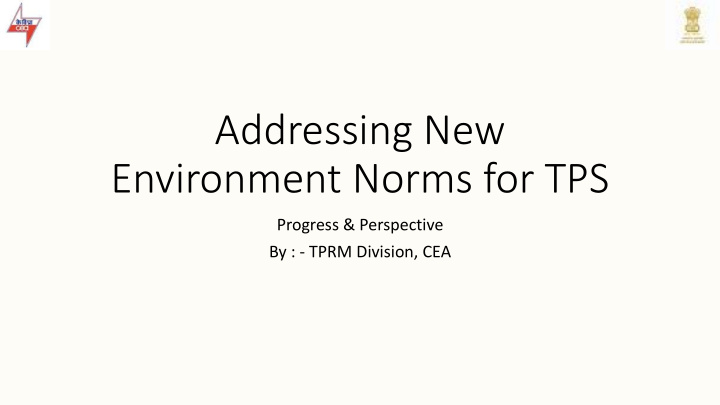 environment norms for tps