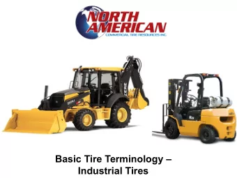 Basic Tire Terminology   Industrial Tires  RMA / TRA  RMA  Rubber Manufacturers of