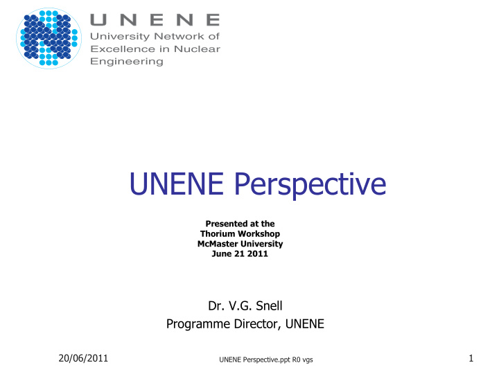 unene perspective