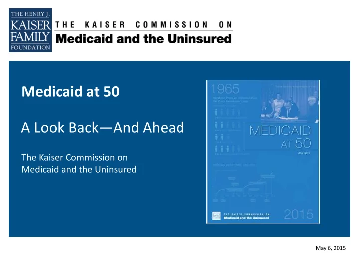medicaid at 50