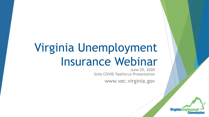 virginia unemployment insurance webinar