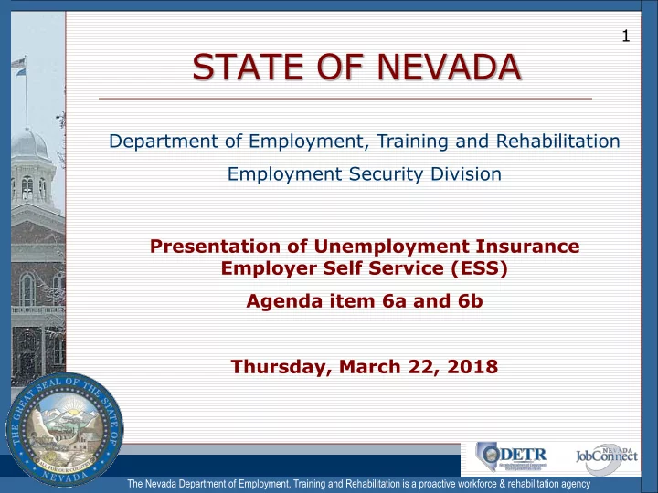 state of nevada