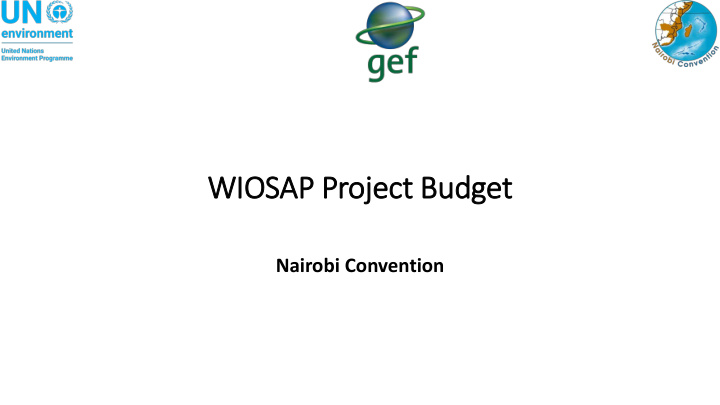 wio iosap project budget