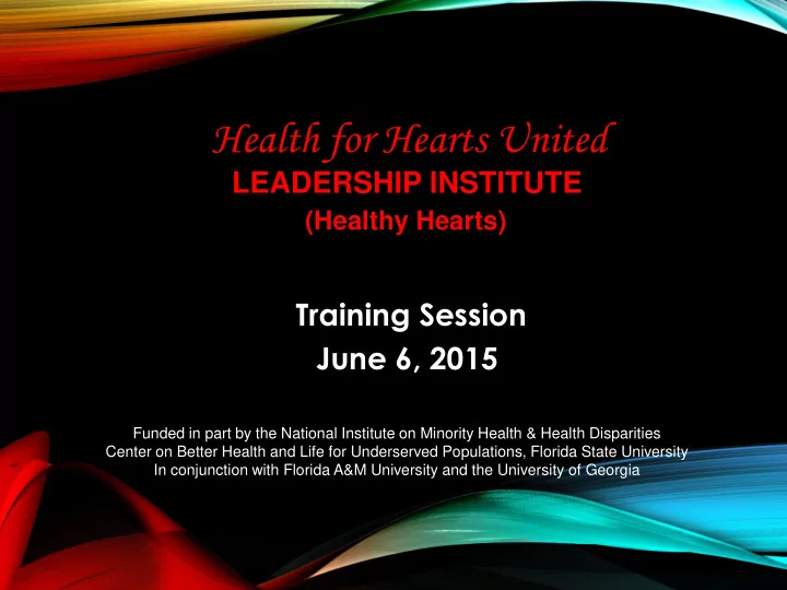 health for hearts united