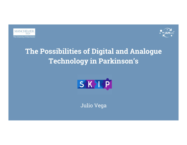 the possibilities of digital and analogue technology in