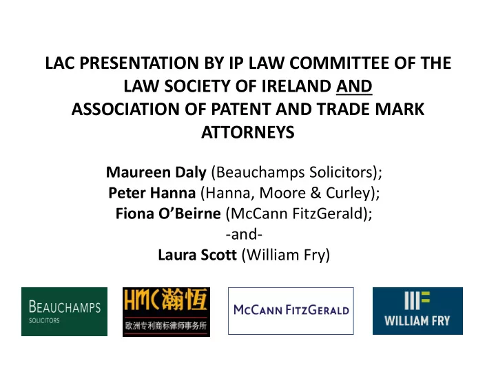 law society of ireland and
