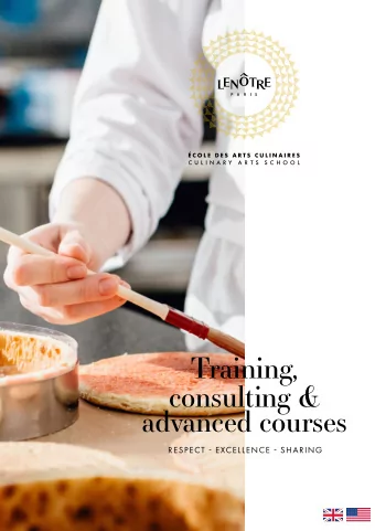 Training,  consulting &amp;  advanced courses  RESPECT - EXCELLENCE - SHARING  intro  Content