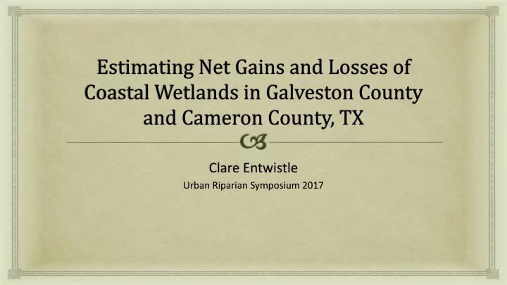 clare entwistle