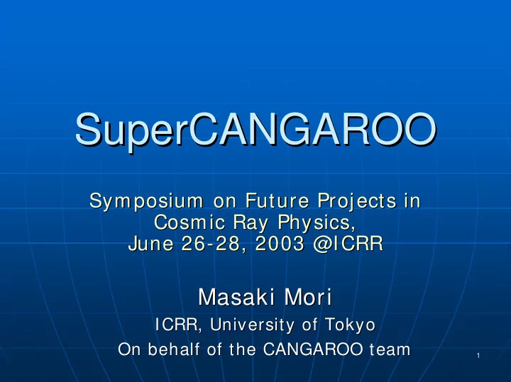 supercangaroo supercangaroo