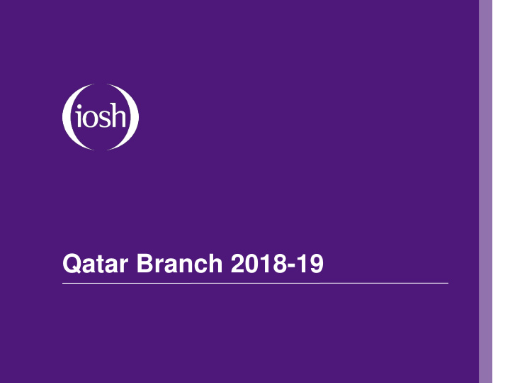 qatar branch 2018 19 new committee