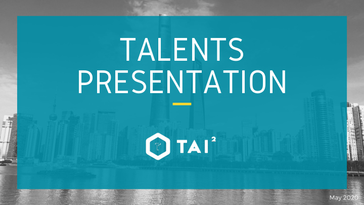 talents presentation