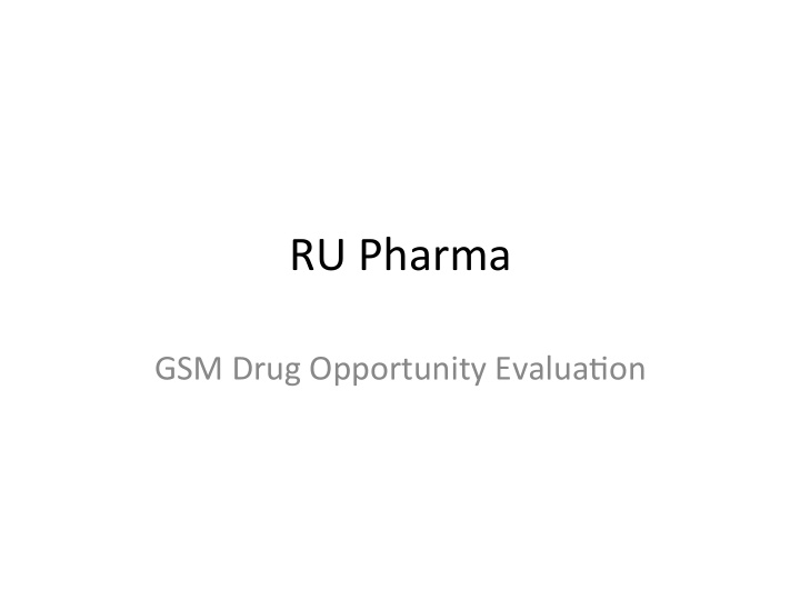ru pharma