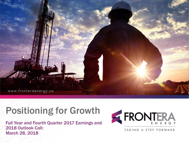 positioning for growth