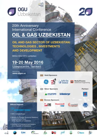 OIL &amp; GAS UZBEKISTAN  Partner:  International cooperation in implementation of oil and gas