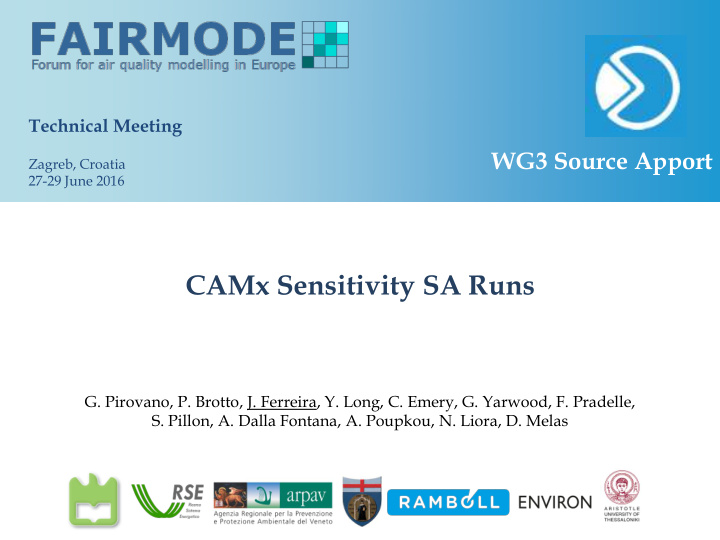 camx sensitivity sa runs