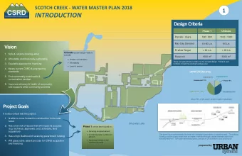 INTRODUCTION  Design Criteria  Phase 1  Ultimate  Parcels / Users  300 / 800  1100 / 1900  Max Day