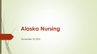 alaska nursing