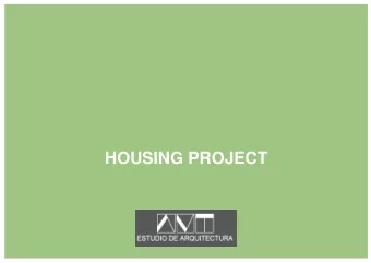 HOUSING PROJECT  1  UNIT 4  UNIT 1  UNIT 6  UNIT 5  UNIT 3  UNIT 2    Application of the Concept