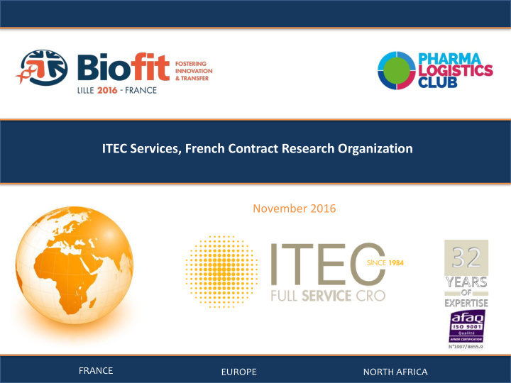 itec services french contract research organization