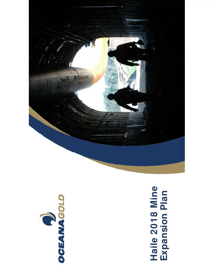 haile 2018 mine expansion plan cautionary and technical