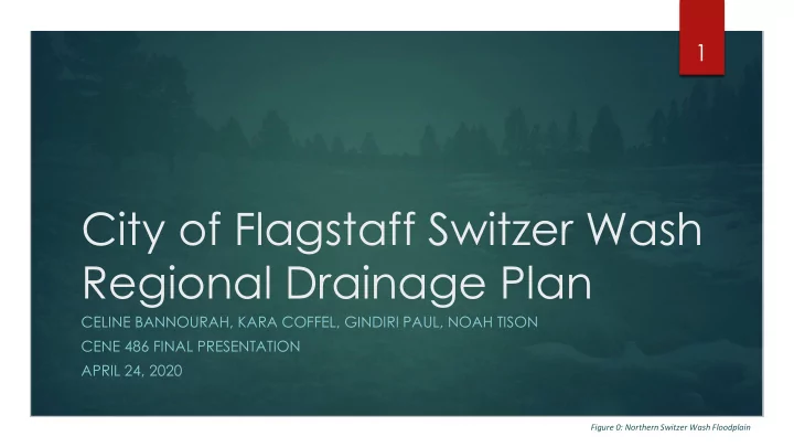 city of flagstaff switzer wash