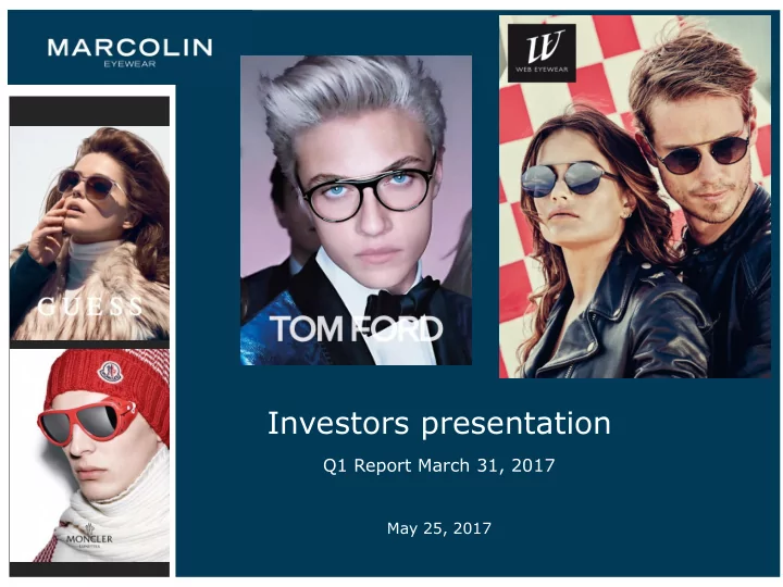 investors presentation