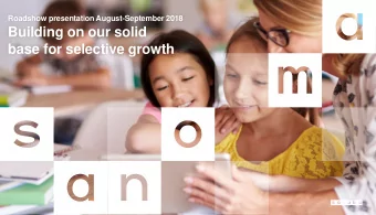 Sanoma in brief  Sanoma in  2017  Media Finland Net sales 2017  EUR 571 million  News  TV/Radio 44%