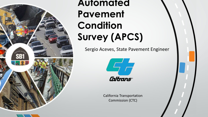 automated pavement condition survey apcs