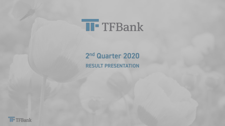 2 share of tf bank s loan book 77 share of tf bank s