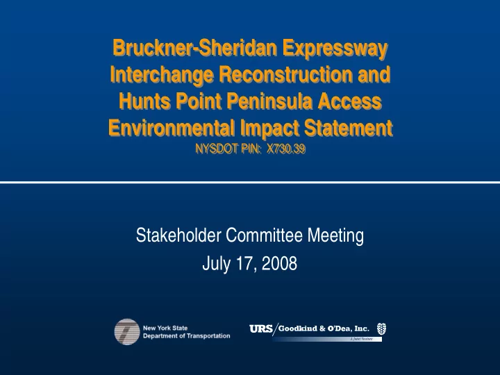 bruckner sheridan expressway bruckner sheridan expressway