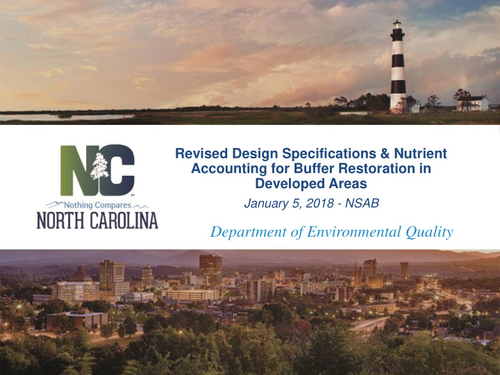 department of environmental quality background for