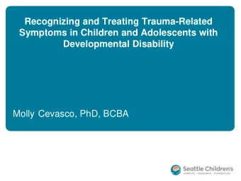 Developmental Disability  Molly Cevasco, PhD, BCBA  Introductions  Who am I and how did I get here?