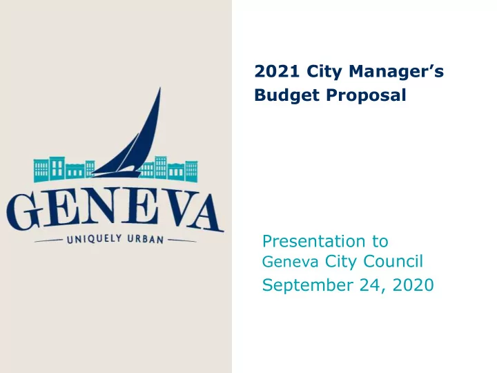 september 24 2020 budget calendar