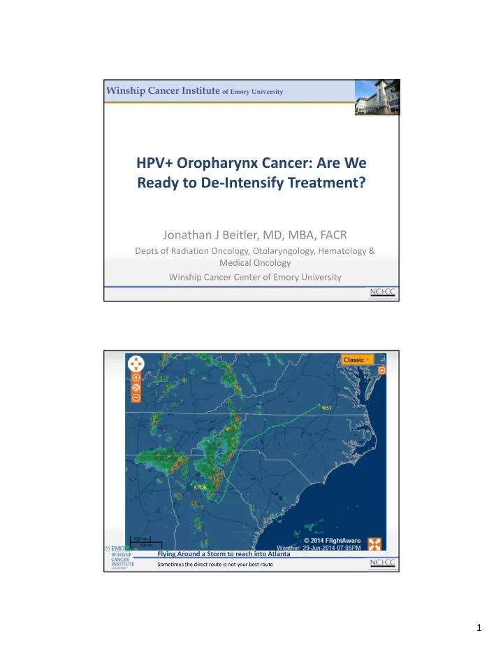 hpv oropharynx cancer are we ready to de intensify