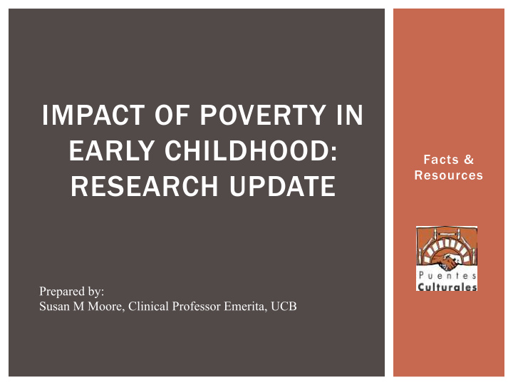 impact of poverty in early childhood
